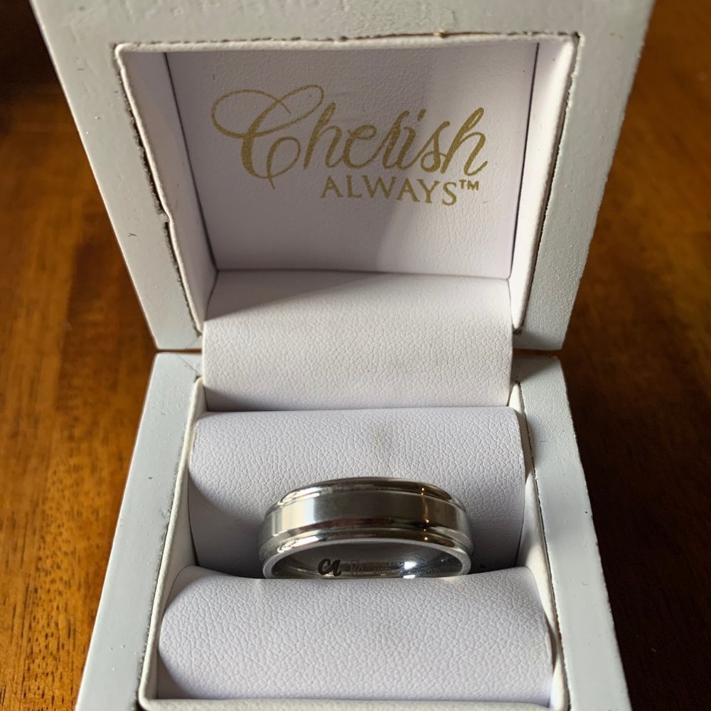 Cherish Always Men's Silver Ring